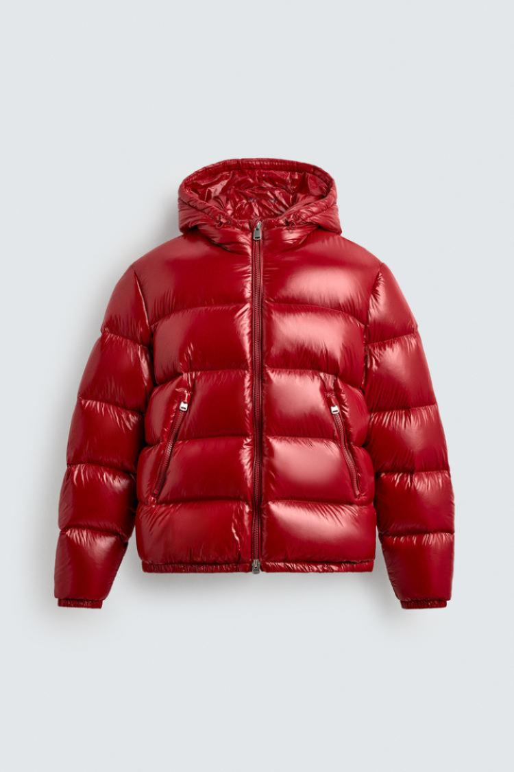 Veste rembourrée 100% plumes