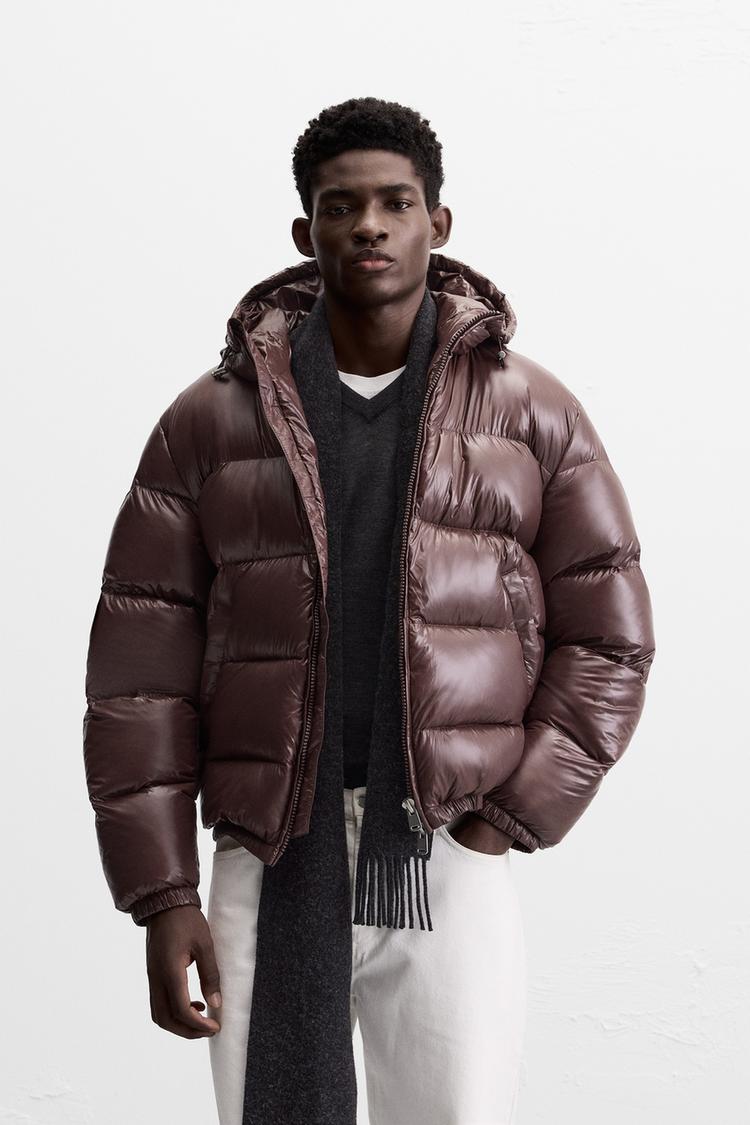 Veste rembourrée 100% plumes