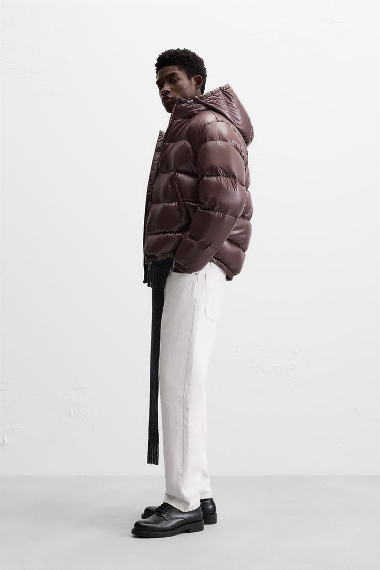 Veste rembourrée 100% plumes