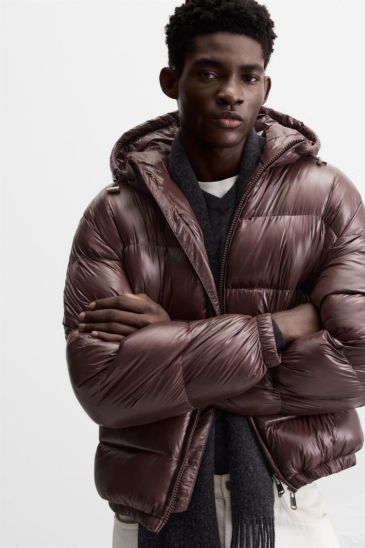 Veste rembourrée 100% plumes