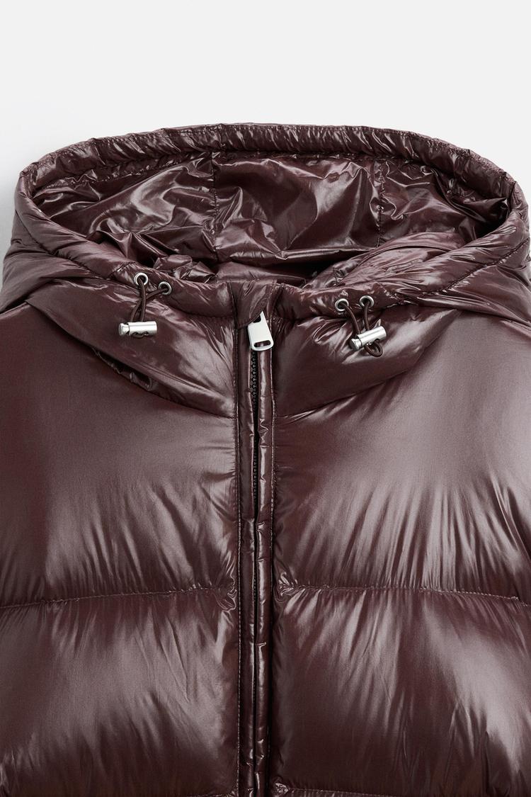 Veste rembourrée 100% plumes
