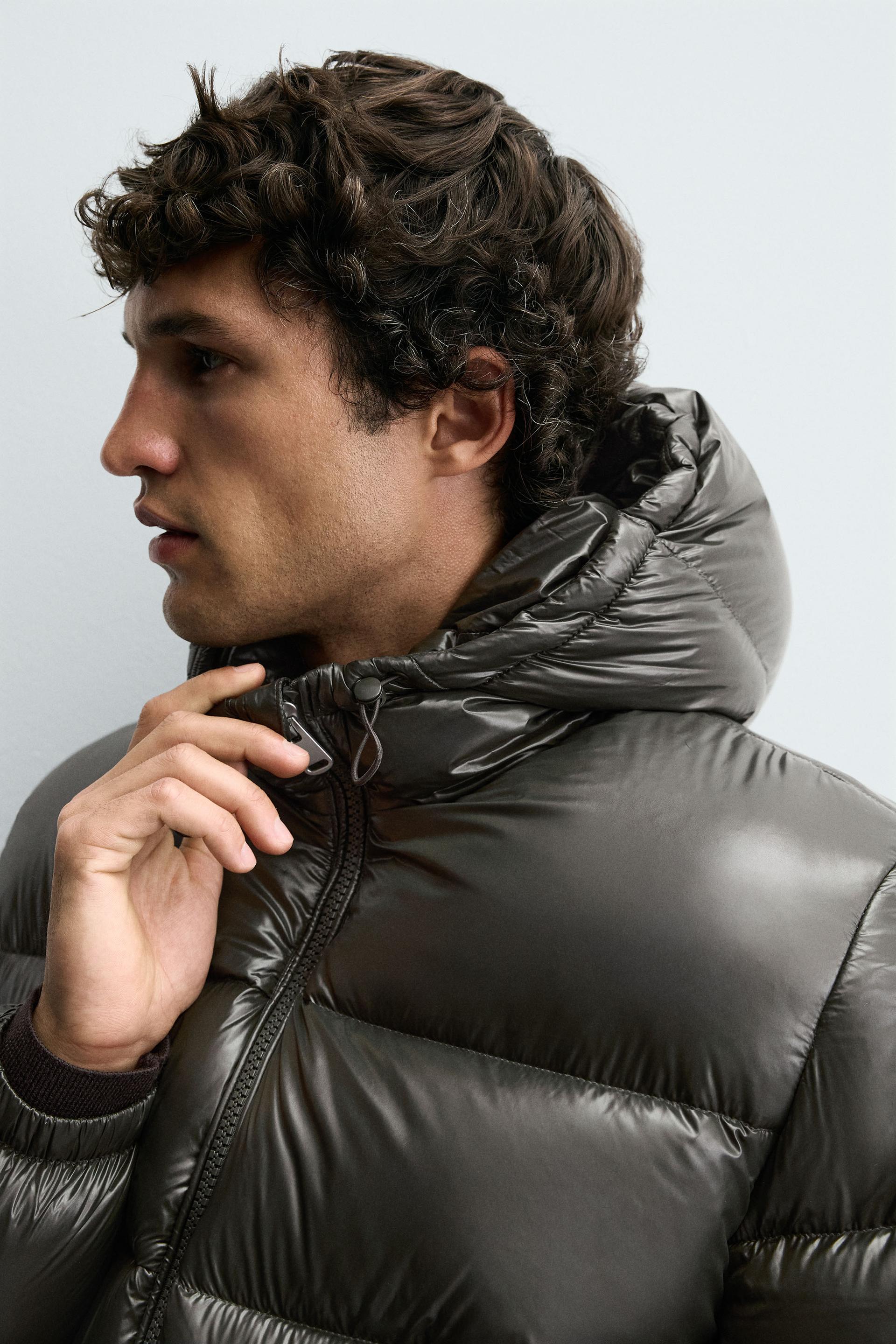Veste rembourrée 100% plumes