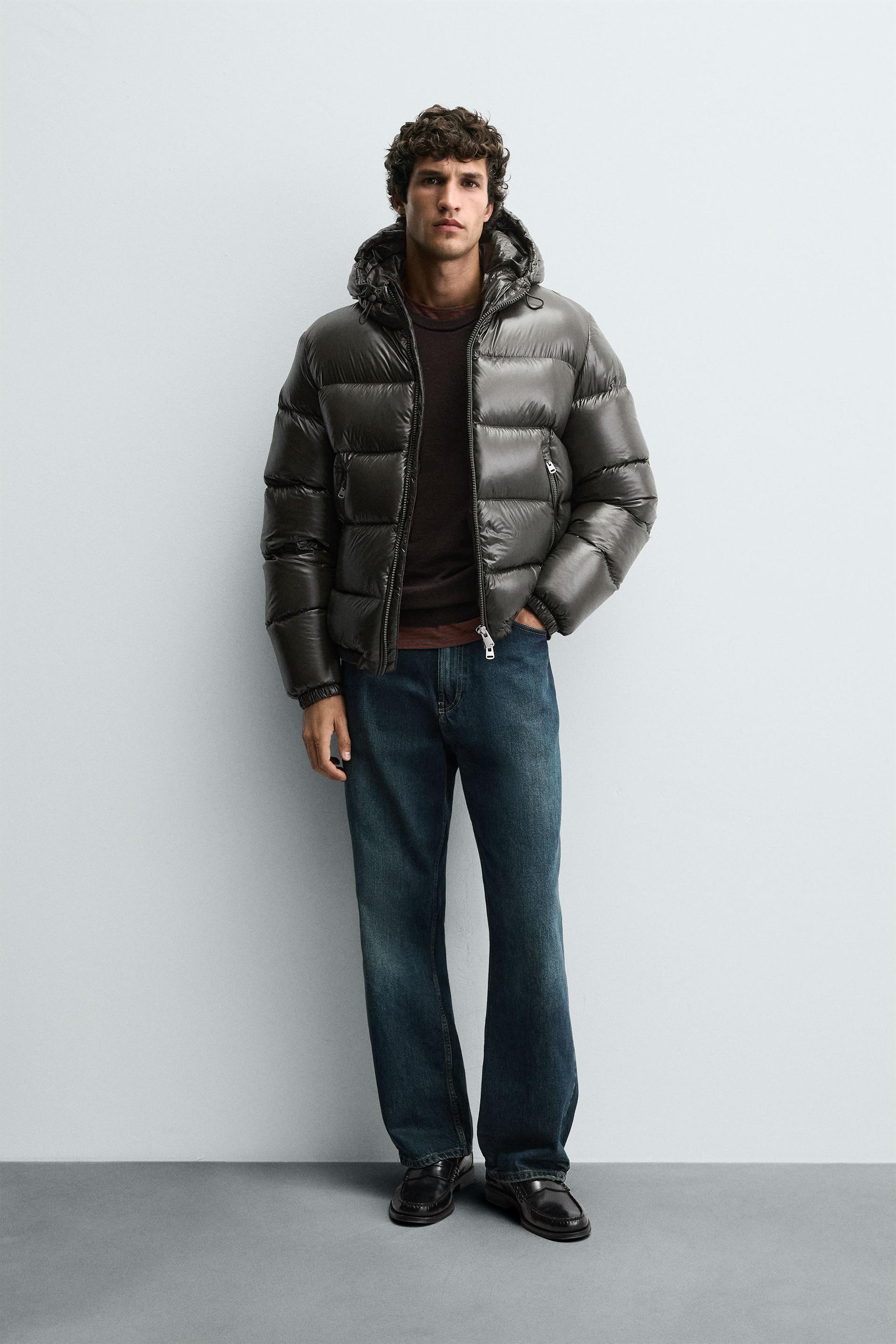 Veste rembourrée 100% plumes